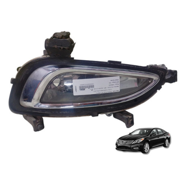 Farol Neblina Lado Direito Hyundai Azera 2012 A 2014 Prateado