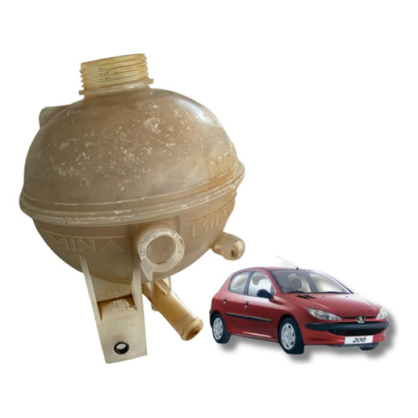 Reservatório Agua Radiador Peugeot 206 2001 2006 Original