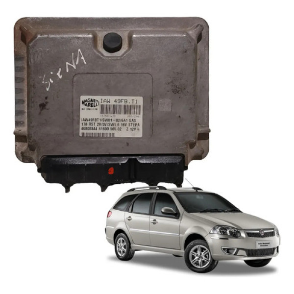 Modulo Injeção Eletrônica Fiat Palio Siena 1.6 Iaw49fbt1