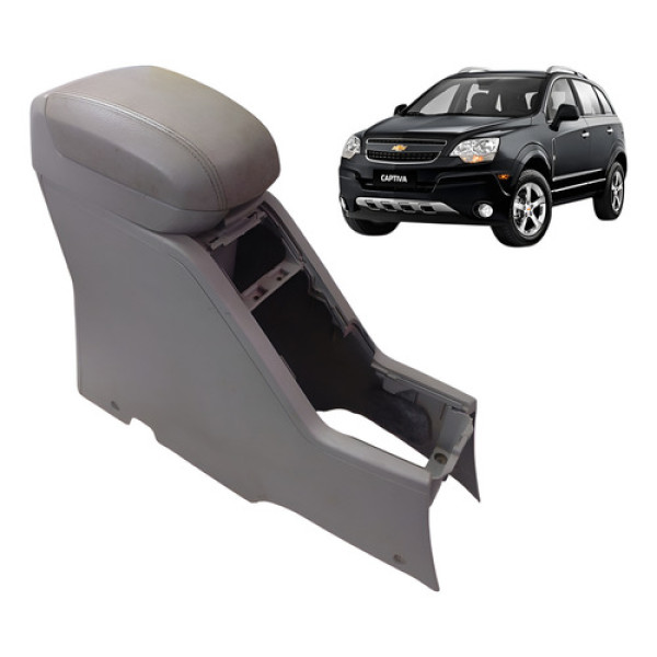Console Central Apoio De Braço Chevrolet Captiva 2008 2012 Bege