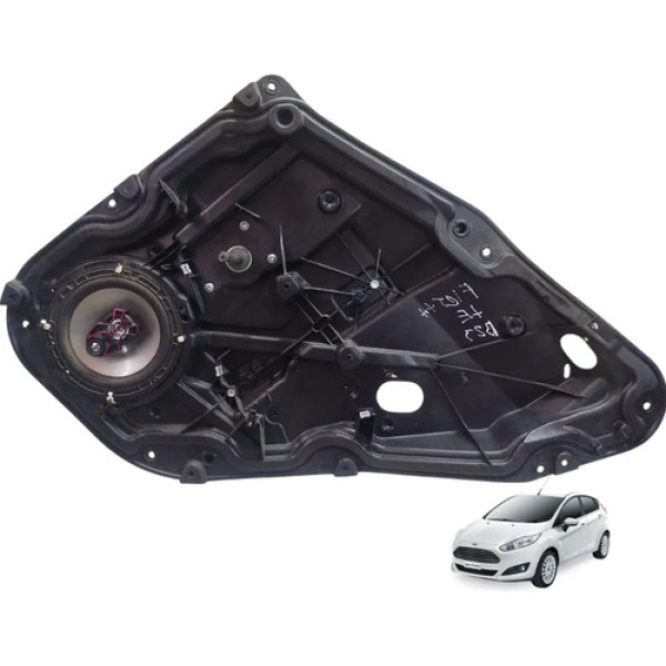 Suporte Maquina De Vidro T. Esquerda Ford New Fiesta 2011/17