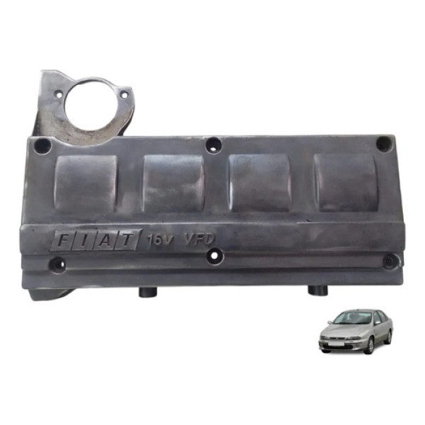 Tampa Motor Marea 1.8 16v 1999 A 2002 60623525 Original Prateado