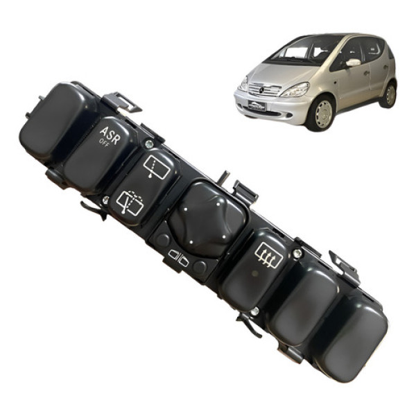Botão Comando Retrovisor Limpador Desembaçador Classe A 160