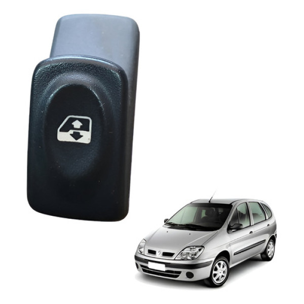 Botão Vidro Elétrico Dianteiro Clio Scenic 1999 A 2005