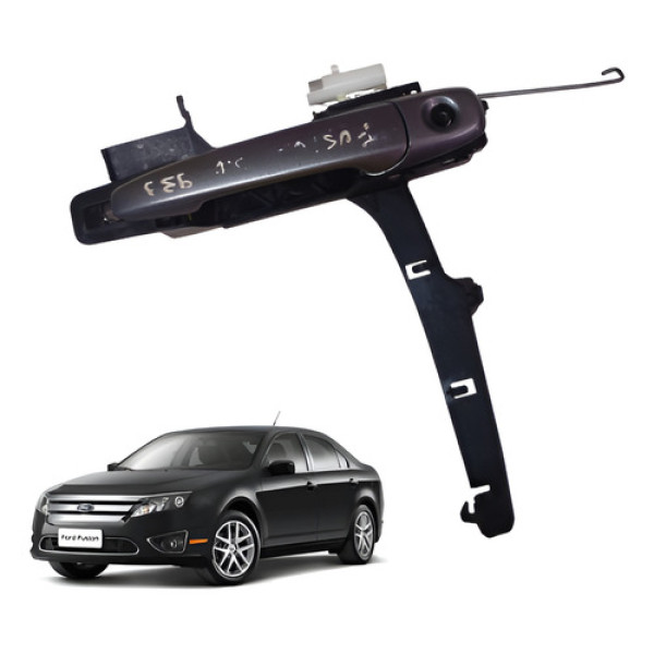 Maçaneta Externa Dianteira Esquerda Ford Fusion 2.5 07 2012 Cinza-escuro