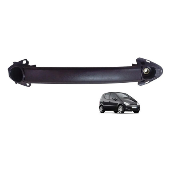 Puxador Porta Esq Mercedes Classe A 160/190 99 A 05 Original Cinza-escuro