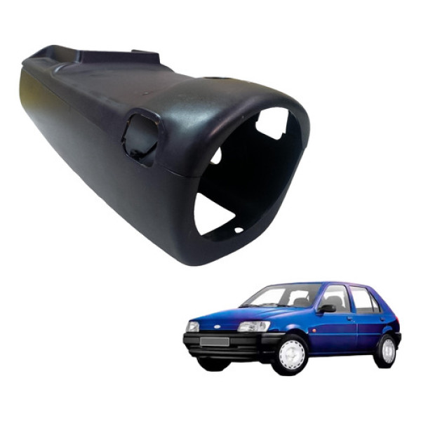 Moldura Coluna Direção Chave Seta Fiesta 1994 1995 Par