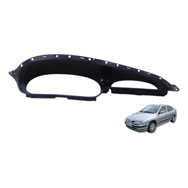 Moldura Painel Renault Megane 1996 1997 1998 1999 Preto