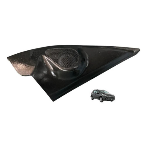 Acabamento Retrovisor Diant. Direito Peugeot Sw 207 08/2011 Preto