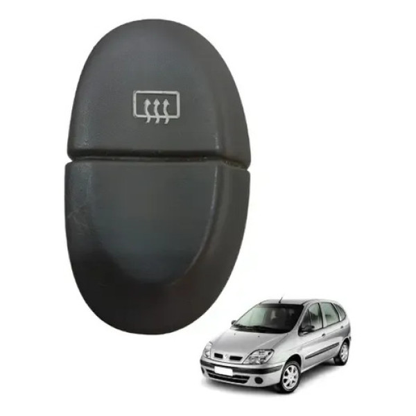 Botão Desembaçador Traseiro Renault Scenic 2001 2006 432965b