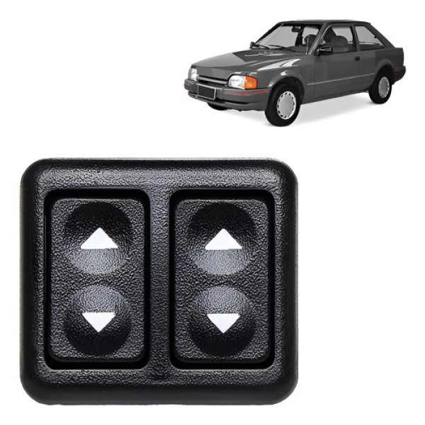 Botão Do Vidro Elétrico Duplo Escort Apollo Verona 1987 1992