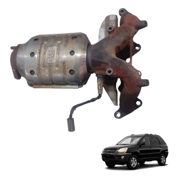 Catalisador Sonda Kia Sportage 2.0 2006 2007 2008 2009 2010