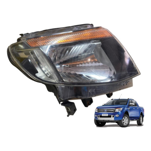 Farol Ford Ranger 2013 2014 2015 2016 Direito Original Direito/passageiro