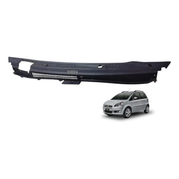 Grade Churrasqueira Fiat Idea 2004 A 2010 51731497 Preto Fosco