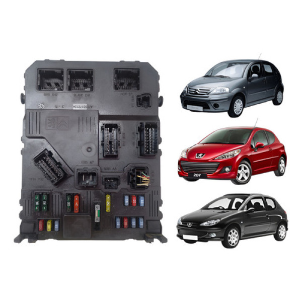Modulo Bsi Caixa Fusível Peugeot 206 207 Citroen C3