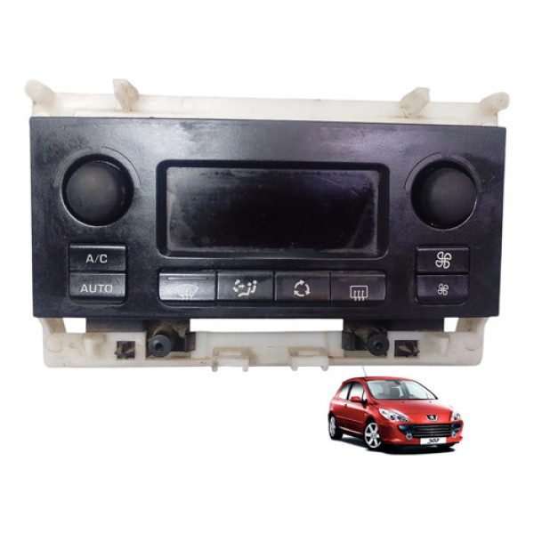 Botão Comando Digital Ar Peugeot 307 Original 2009 A 2012 Preto