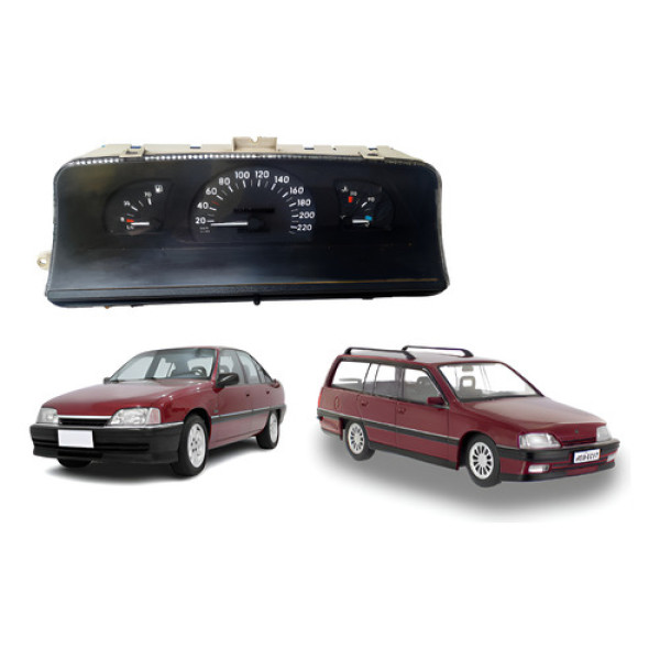 Painel Instrumentos Omega Suprema 92 A 97 Retirada Peças - Preto