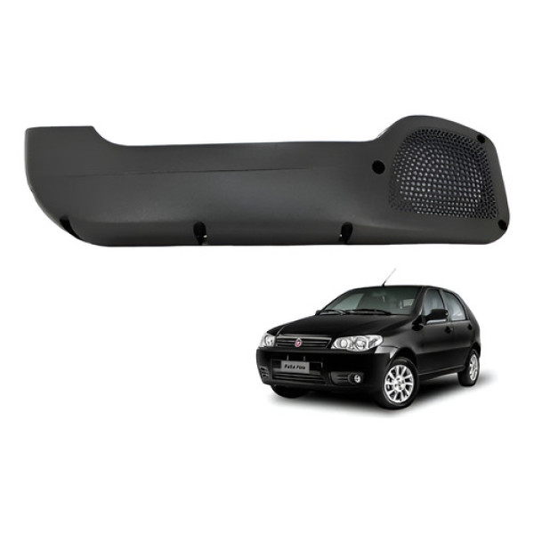 Porta Objeto Palio 04 12 4 Portas Dianteiro Direito Original Cinza-escuro