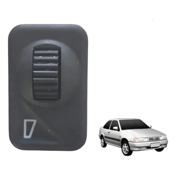 Interruptor Painel Luz Vw Logus Pointer Reostato Original Preto