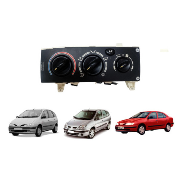 Comando Botão Ar Condicionado Renault Scenic Megane 98 A 06