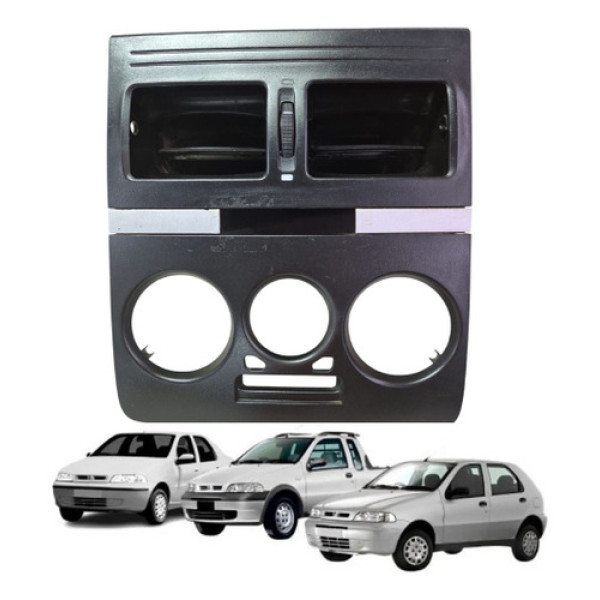 Moldura Painel Central Idea Strada Palio Siena 2007 A 2013