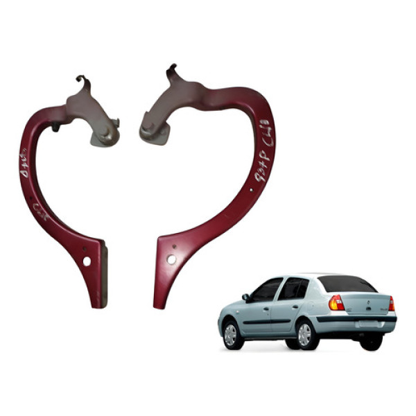 Dobradiça Tampa Traseira Porta Malas Clio Sedan 1999 2012