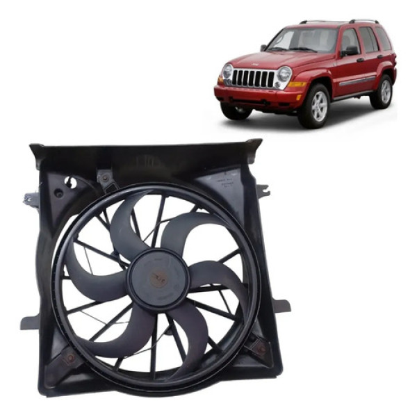Eletroventilador Suporte Ventoinha Jeep Cherokee 2005  2008