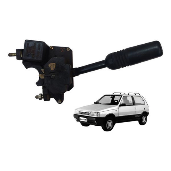 Chave Seta Pisca Buzina Fiat Uno 1984 Até 1993