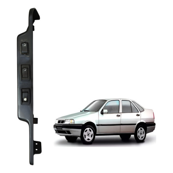 Botão Moldura Regulagem Ajuste Banco Elétrico Tempra 91 99