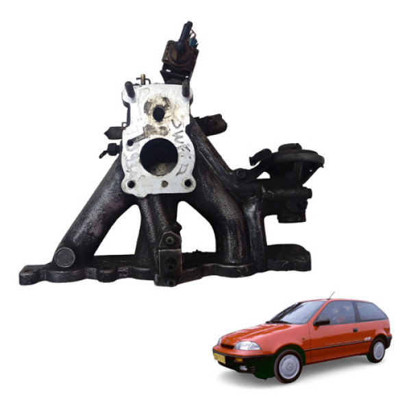 Coletor Admissão Válvula Suzuki Swift 1.0 3cc 1991 1998