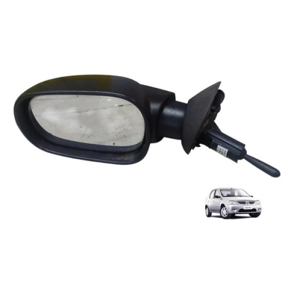 Retrovisor Sandero Logan Esquerdo 2007 2008 2009  Manual