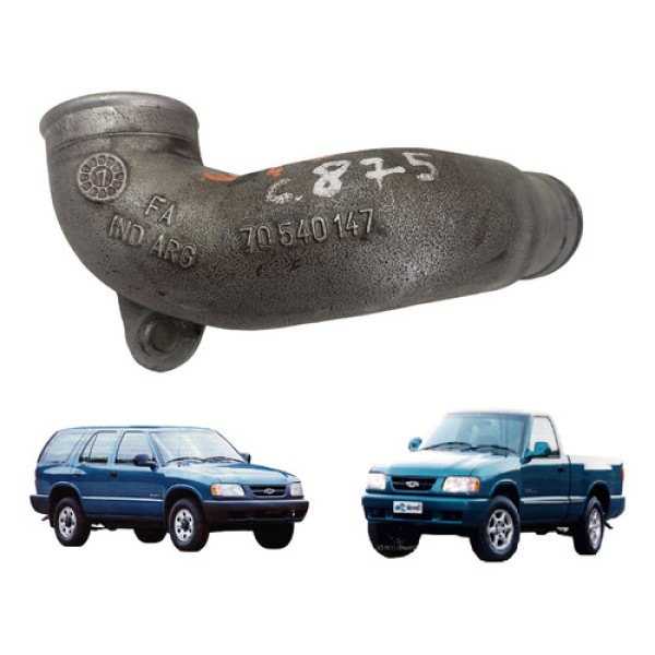 Tubo Cano Coletor Admissão S10 Blazer 2.5 Maxion 95 00