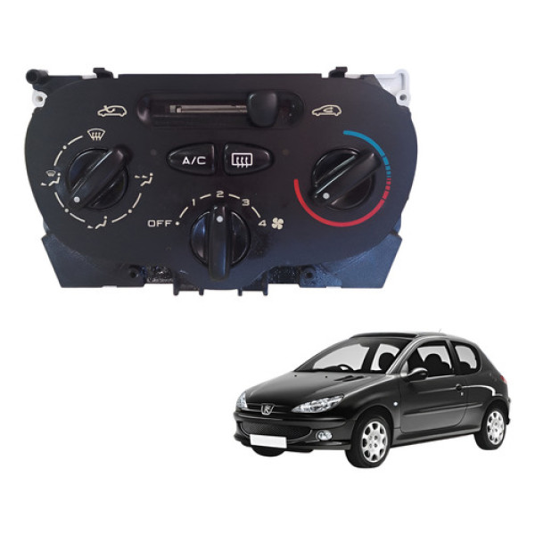 Comando Painel Ar Condicionado Peugeot 206 207 2003 2008