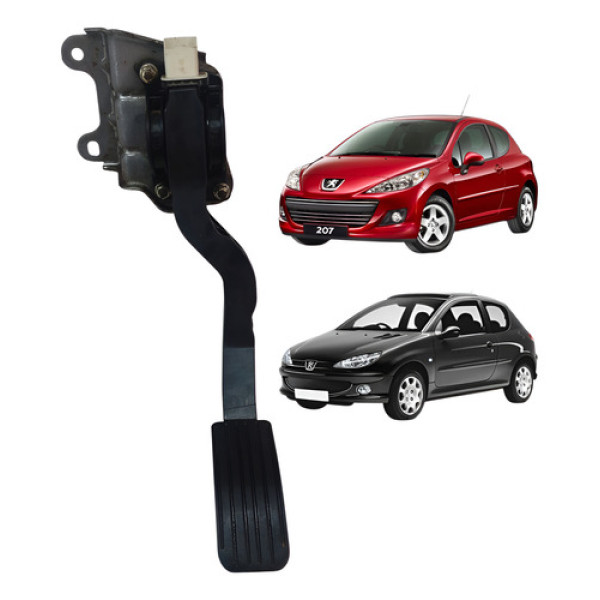 Pedal Acelerador Eletrônico Peugeot 206 207 2006/12