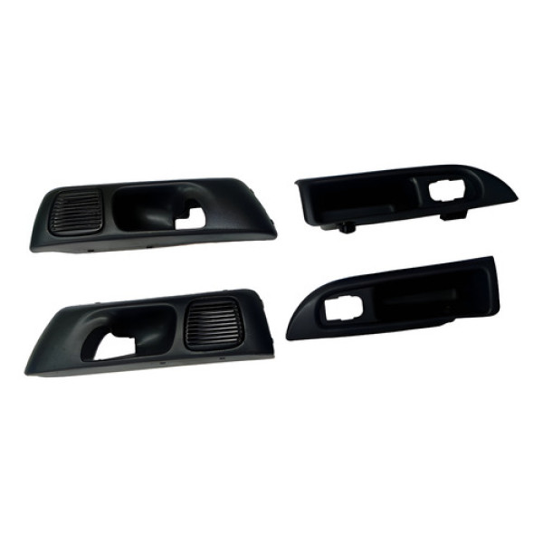 Kit Jogo Moldura Acabamento Maçaneta Interna Astra 99 A 12 Dianteira/traseira