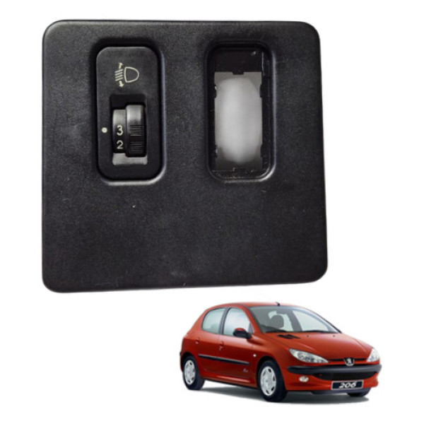 Moldura Acabamento Botões Painel Peugeot 306 1995 A 1999