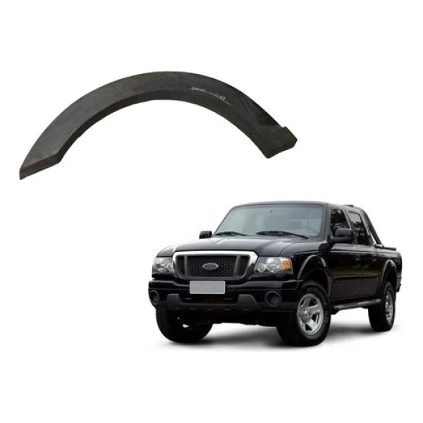 Alargador Moldura Paralama Dianteiro Esquerdo Ranger 05 09