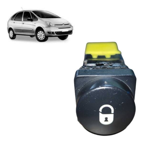 Botão Comando Trava Porta Citroen Xsara Picasso 2001 A 2010