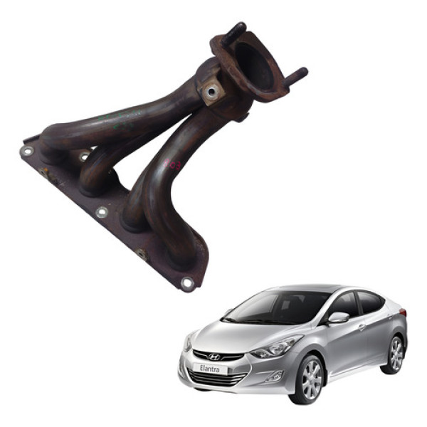 Coletor De Escape Motor Hyundai Elantra 1.8 2011 2014