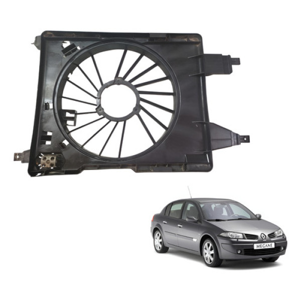 Acoplamento Defletor Ventoinha Radiador Megane 2007 2013