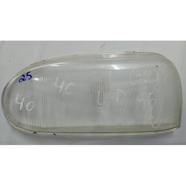 Lente Farol Vw Golf 1994 1995 96 1997 1998 Esquerdo Original