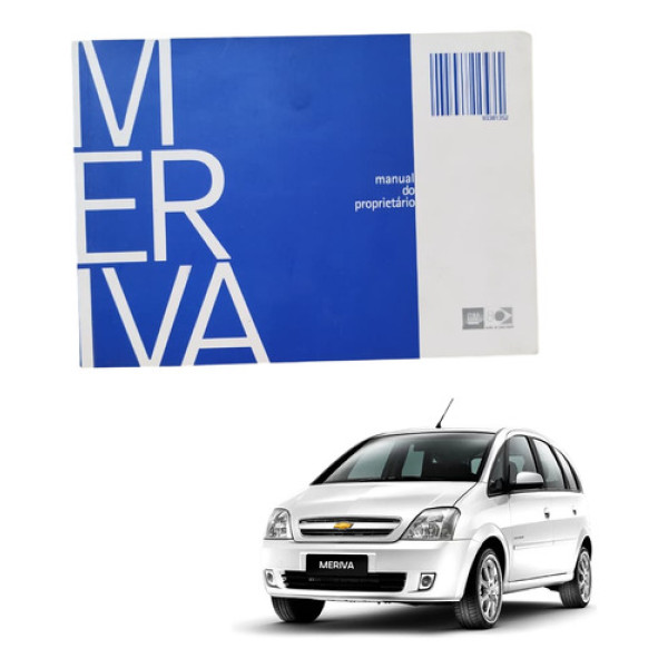 Catálogo Proprietário Manual Chevrolet Meriva 2006 Original