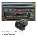 Botão Ar Condicionado Ac Vectra 97 98 1999 2005 Original Preto
