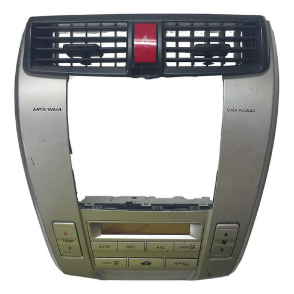 Comando Moldura Ar Condicionado Radio Honda City 2009 2014