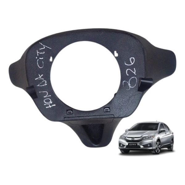Moldura Coluna Direção Honda City Preto 2009-2013