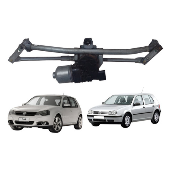 Motor Limpador Parabrisa Galhada Volkswagen Golf 1999 2010