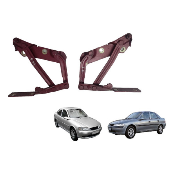 Dobradiça Limitador Capô Vectra 97 98 99 A 2005 Original Par
