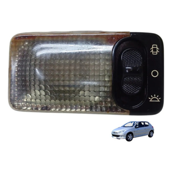 Lanterna Luz Teto Cortesia  Peugeot 206 207 2004 A 2010