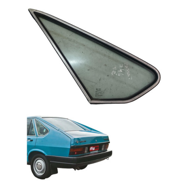 Vidro Janela Lateral Vw Passat 1978 1990 4 Portas Esquerdo