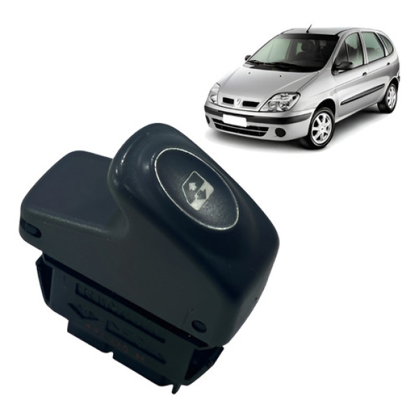 Botão Vidro Elétrico 6 Pinos Scenic 2004 2005 2007 2008 2009